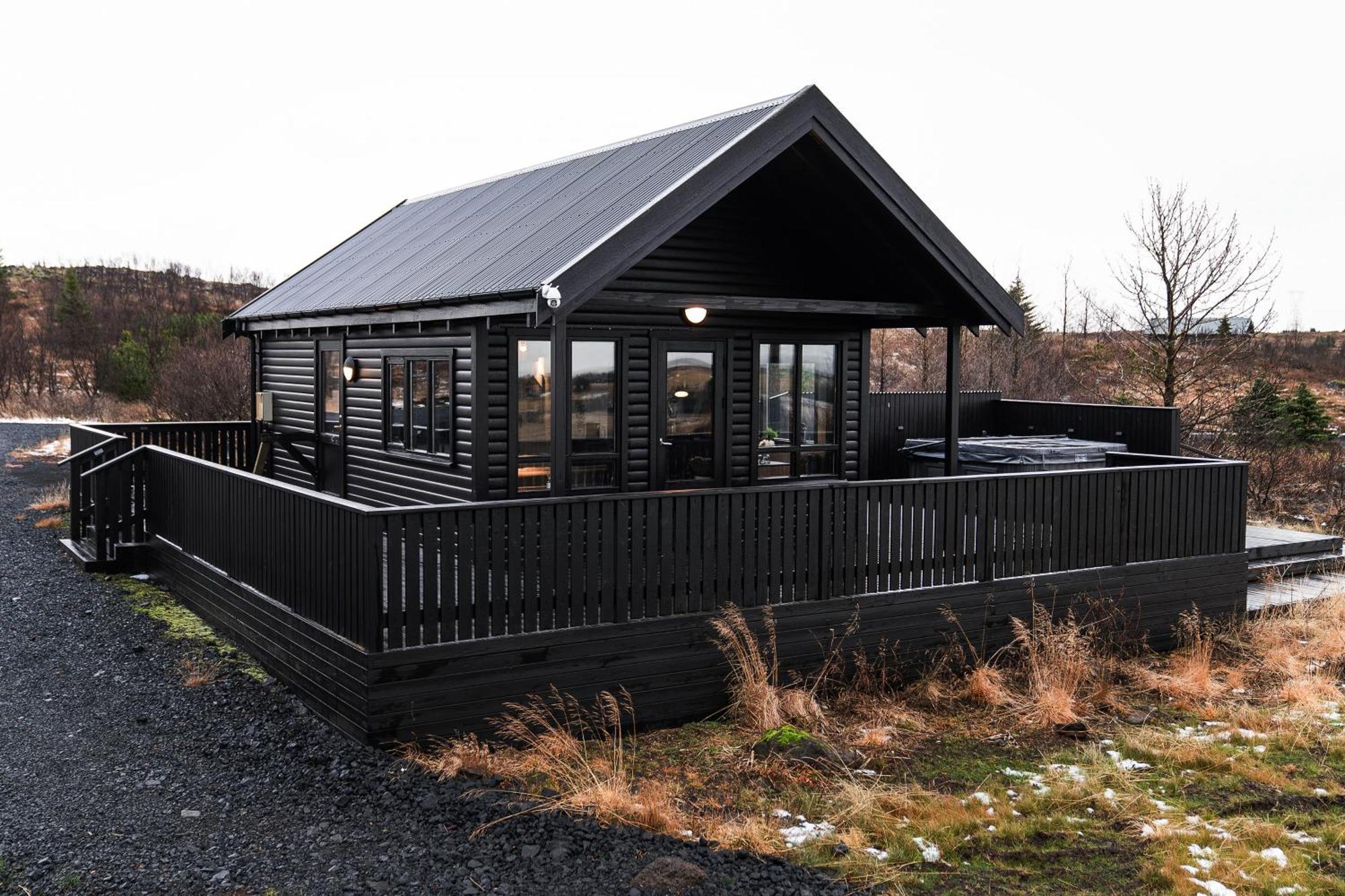 Cozy Cabin Near Golden Circle With Panoramic Views Mosfellsbaer Exterior foto